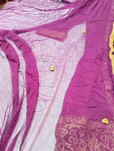 Purple Embroidered Lehenga Choli Set