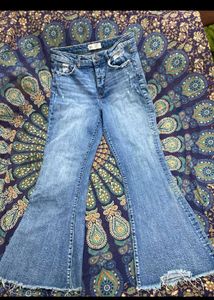 Women's Flared Denim Jeans