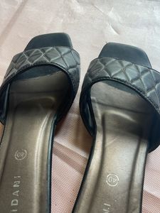 Black Block Heels