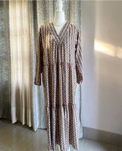 Boho Tiered Midi Dress without belt