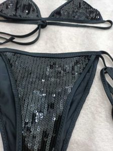 Sparkling Sequin Bikini Set