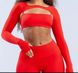 Red Athleisure Set 2 piece ( DFYNE)