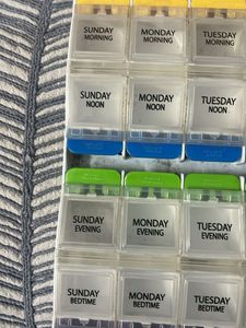 Medicine organiser Pill box 28 days