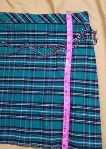 Zara Plaid Mini/Pencil Skirt