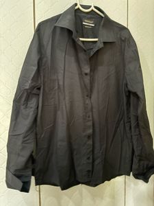 Classic Oversized Black Unisex Shirt