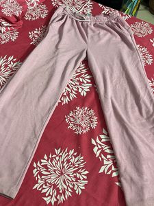 Light Pink Comfortable Jogger Pants