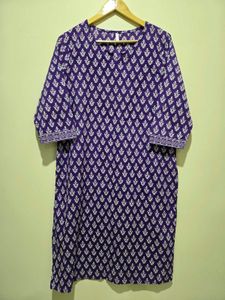 Rangita XL Kurta With 2 Side Pockets