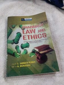 Pharmacy Law and Ethics Book