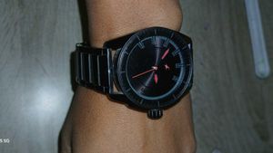 Fastrack Black Dial Men's Watch