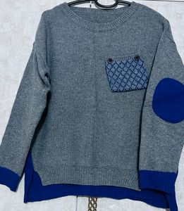 Grey And Blue Sweaters