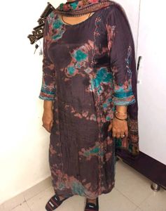beautiful suite salwar brown 🤎