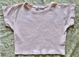 Zara Ribbed Crop Top