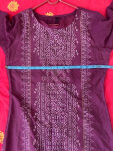 Elegant Maroon Rayon Kurti