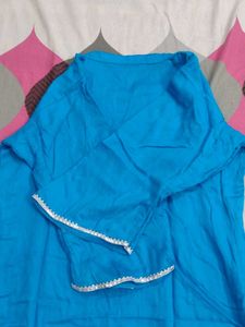 blue kurta
