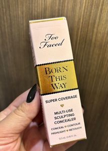 Too Faced Born This Way Concealer:- Warm beige