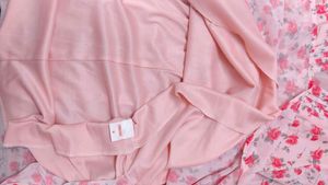 Vintage Pink Floral Midi Dress