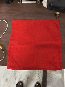 Set of 5 Vibrant Red Cushion Covera