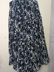 Bohemian Print Tiered Maxi Skirt