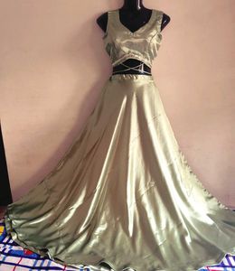 Elegant Pastel Green Lehenga Set