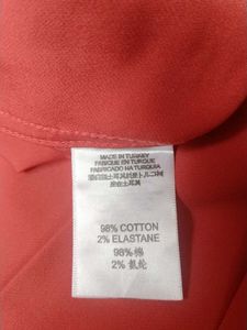 Burberry Men's Pink Button-Up Shirt