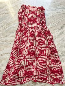 Red Gawn with belt it’s new article