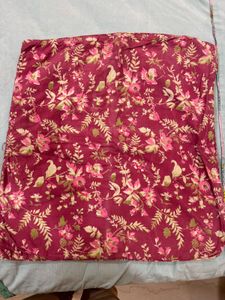 set of 2 pillow  Cover - Beige and red
