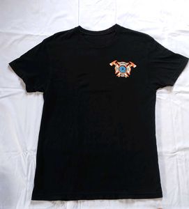 Black Graphic Print T-Shirt