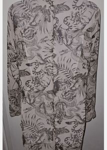 H&amp;M Abstract Print Long Sleeve Top