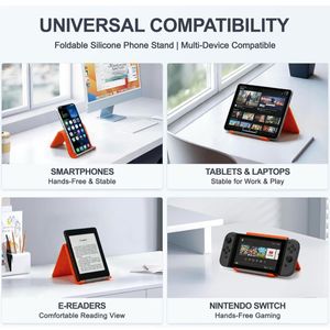 Flexible and foldable silicon holder