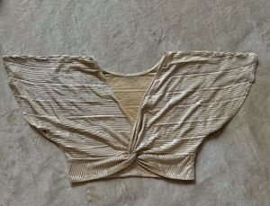 Sparkly Twist Front Top