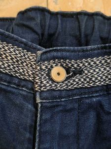 Men's Blue Denim Shorts