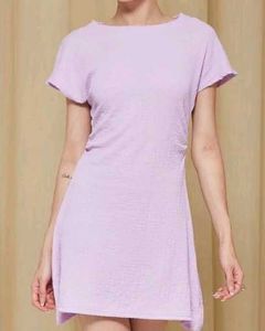Lilac Mini Dress