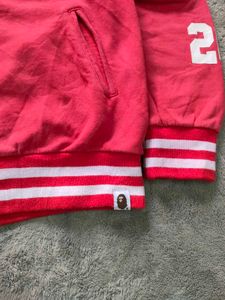 BAPE Full Zip Hoodie Red Ape Head 12