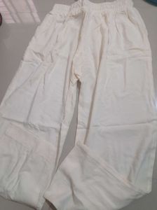 Comfortable Cream cotton pants