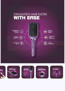 Havells Hair Straightening Brush with heat protect