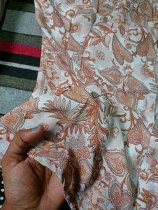 Stylish Printed V-Neck Top