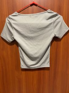 Square Neck Cropped Top🎀 (Amisu)