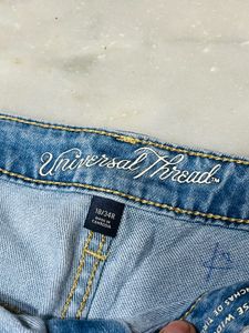 Stylish Light Wash Flare Jeans
