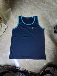 Men's Blue Athletic Tank Top