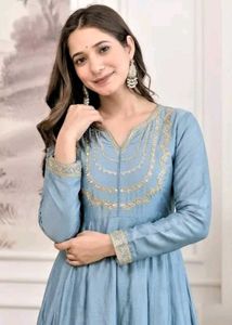 Elegant Embroidered Kurta Set