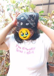 Stylish Black Paisley Bandana Headband