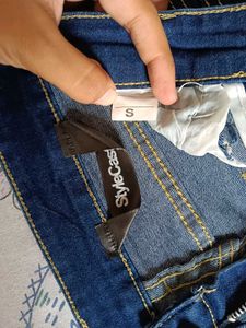 Wide Leg Denim Jeans