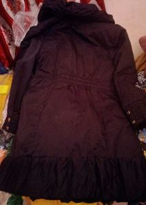 Chic Black Ruffled Jacket