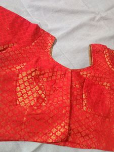 Red And Golden Wonderful Banarsi Blouse 😍✨