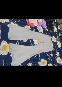Flared Leggings - Light Grey