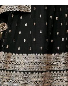 New/Unused Embroidered Semi Stitched Lehnga Set
