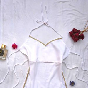 Chic y2k halter backless top🌙