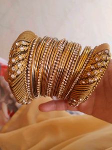 Set Of Bangles (Golden Colour)