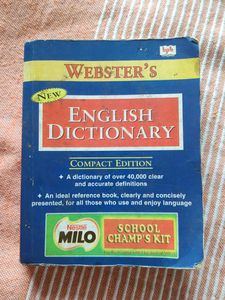 Webster's English Dictionary - Compact Edition