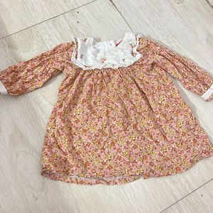 Cute Floral Baby Girl Dress